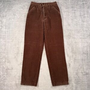 Northern Reflections pants Womens 6 Brown Corduroy Vintage 90s High Rise